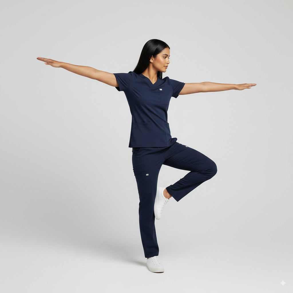 Women’s Cotton-Rich ComfortLayer Scrub Set