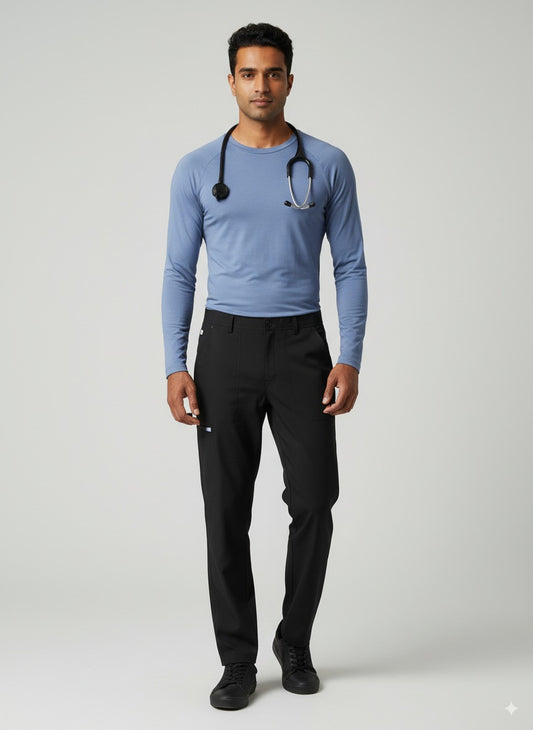 Men's HeatLayer Underscrubs - Light Blue