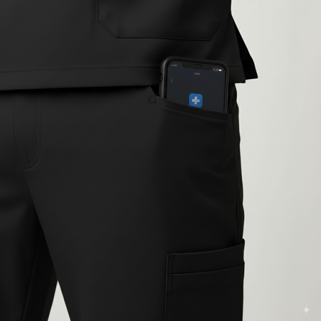 Men’s Cotton-Rich ComfortLayer Scrub Set