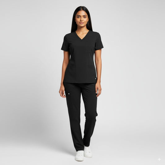 Women’s Cotton-Rich ComfortLayer Scrub Set