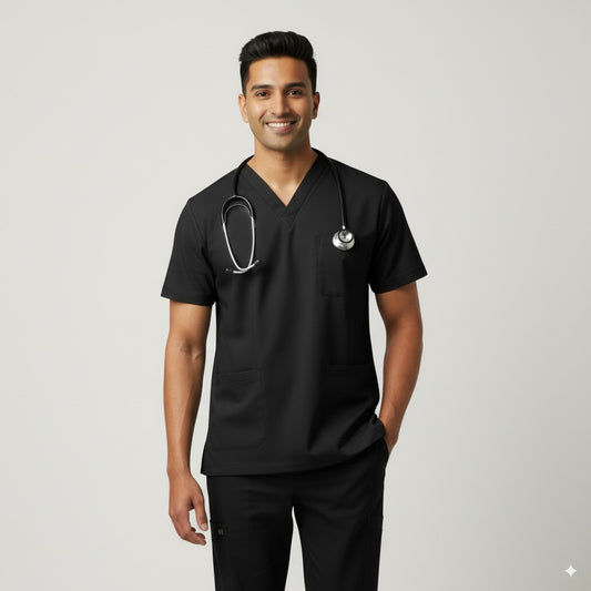 Men’s Cotton-Rich ComfortLayer Scrub Set