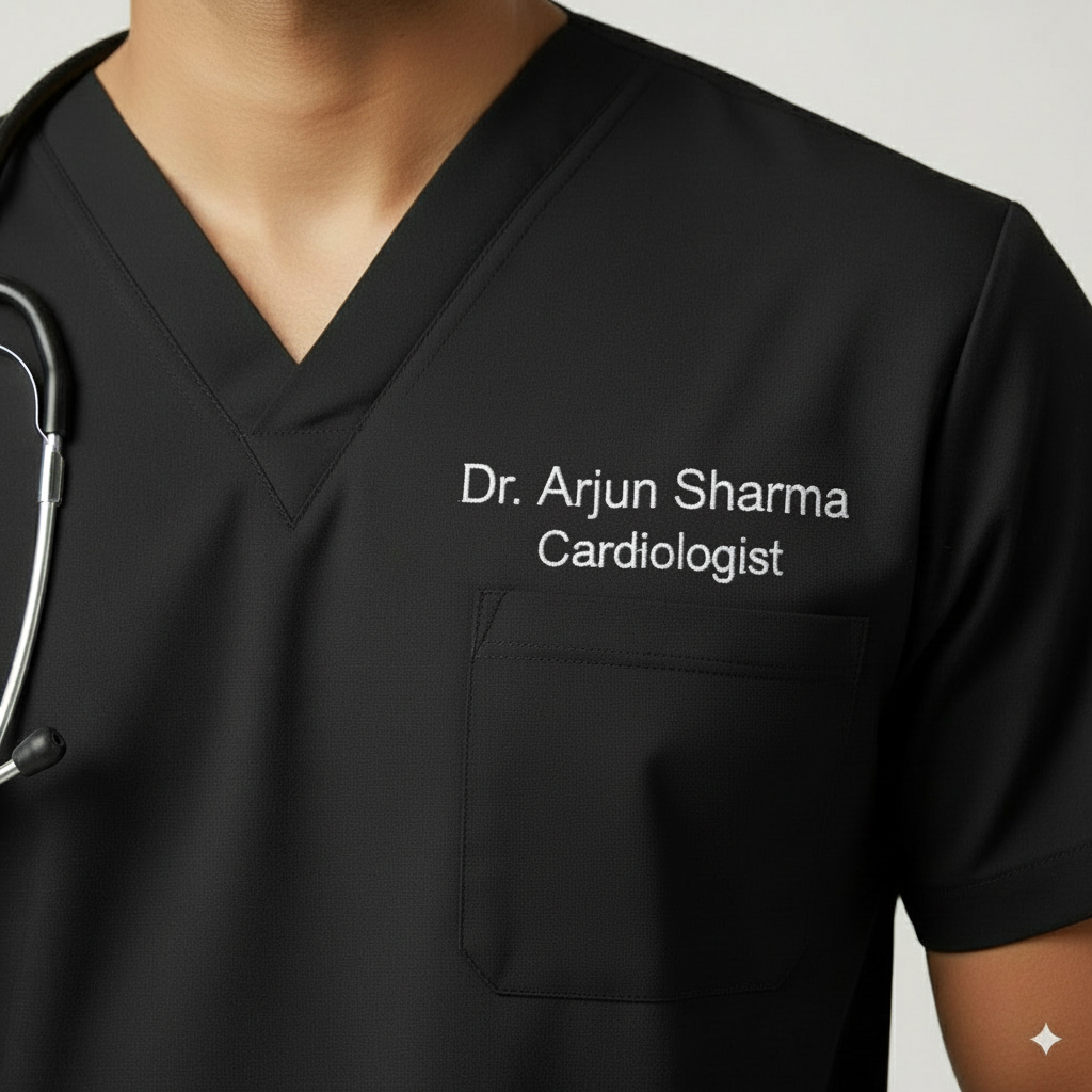 Men’s Cotton-Rich ComfortLayer Scrub Set