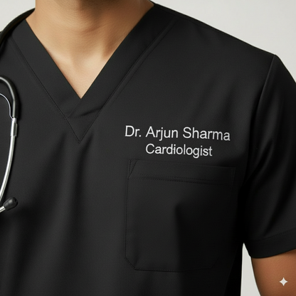 Men’s Cotton-Rich ComfortLayer Scrub Set