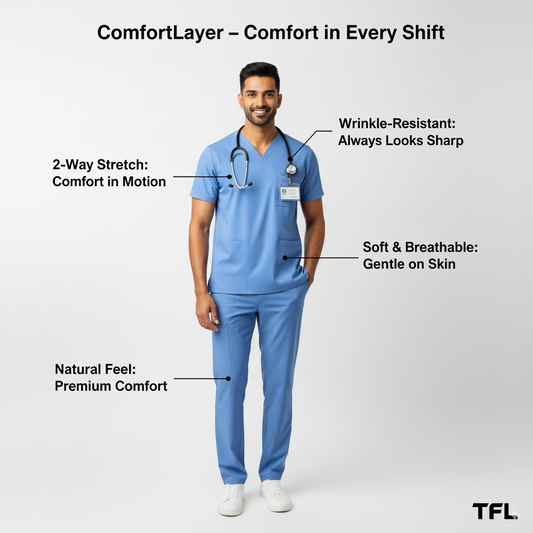 Men's ComfortLayer Scrub Set